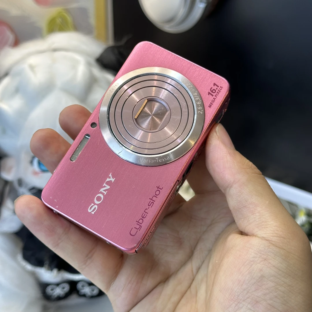 9新 Sony/索尼 索尼w630樱花粉 1600万像素色彩感好带配件