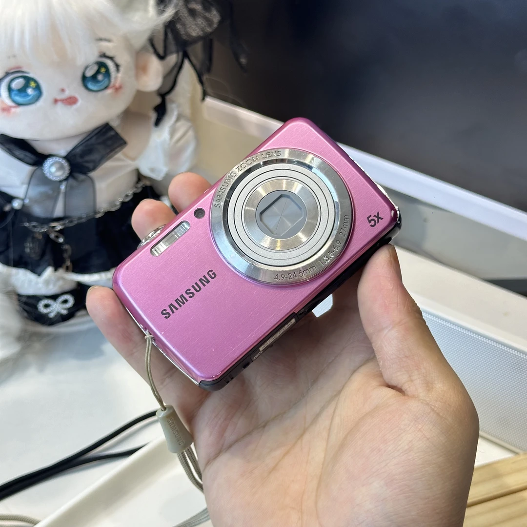 9新 Samsung/三星 三星pl20粉色冷白皮复古感 数码相机