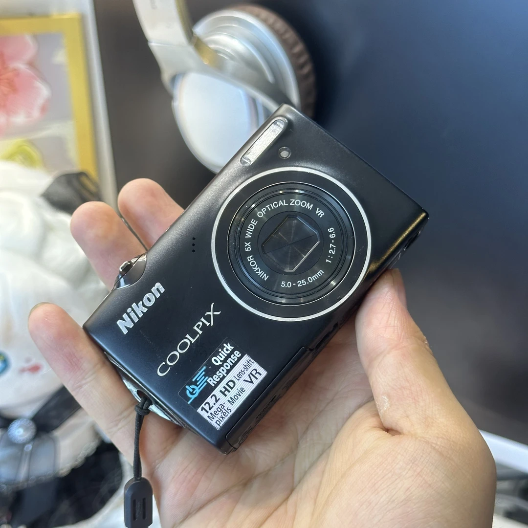 9新 Nikon/尼康 尼康s5100 色彩感好1200万像素 数码相机复古感