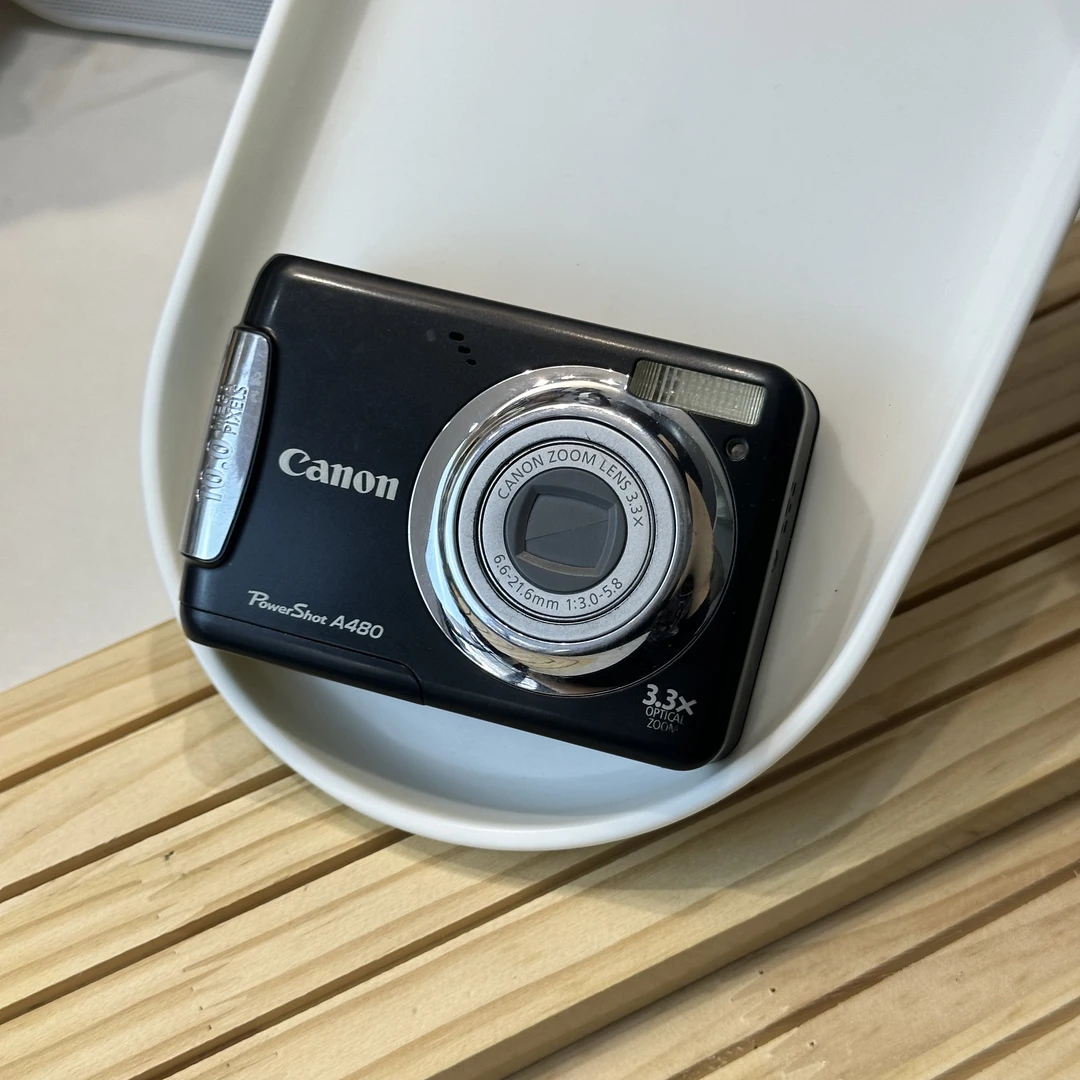 9新 Canon/佳能 佳能a480网红机人像神器复古感 五号电池供电