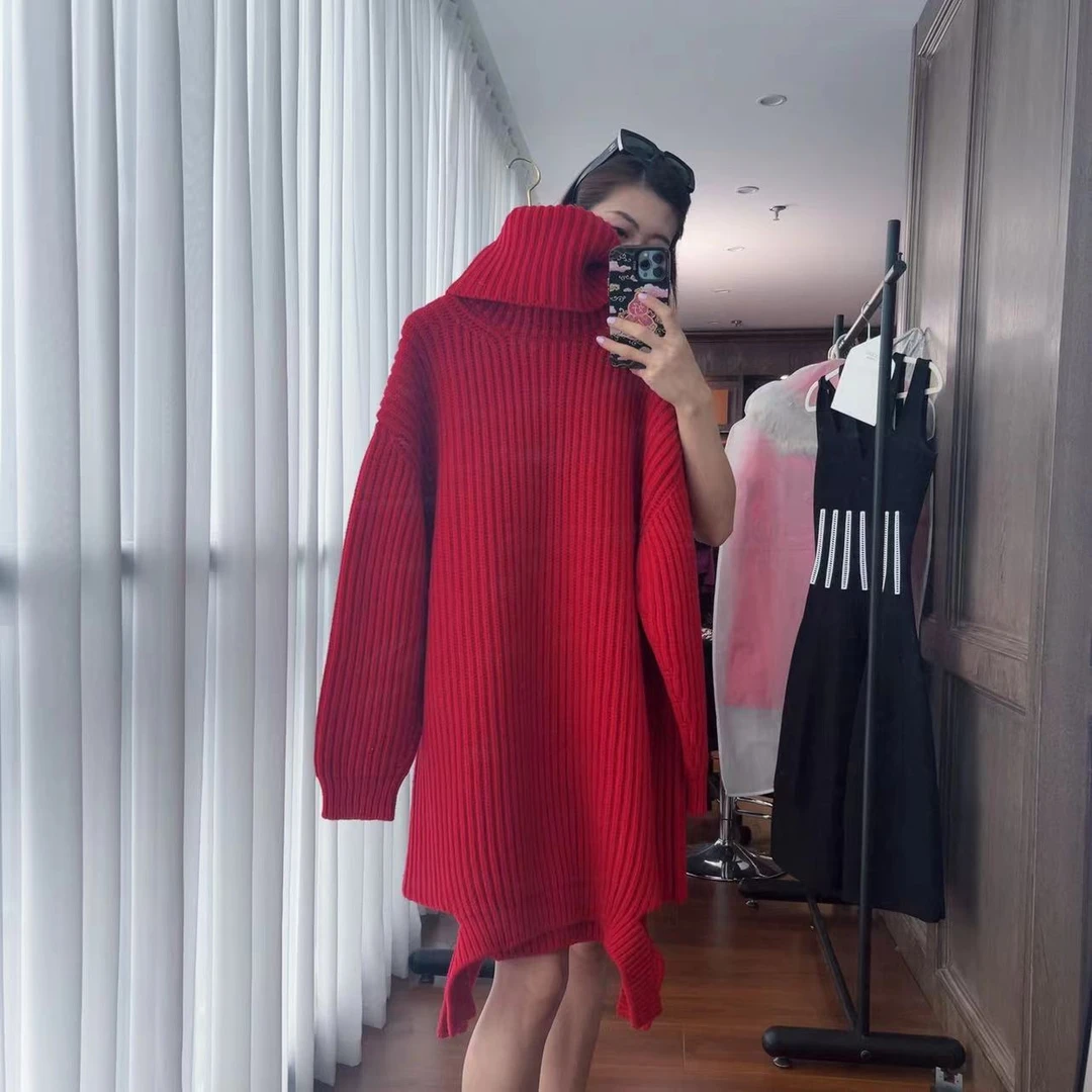 麦殿/95新/Balenciaga巴黎世家/针织高领毛衣38码/240311CYR8X14