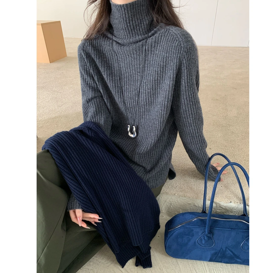 【红姐严选】新款时尚高领毛衣-OD247098