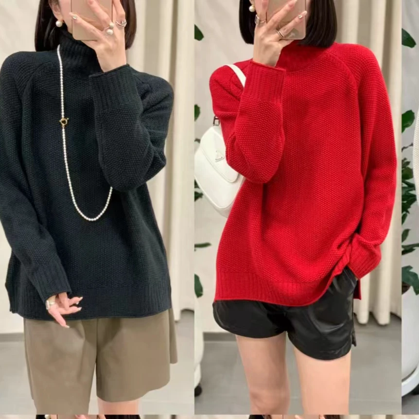 【红姐严选】新款时尚中长款毛衣-OD202569