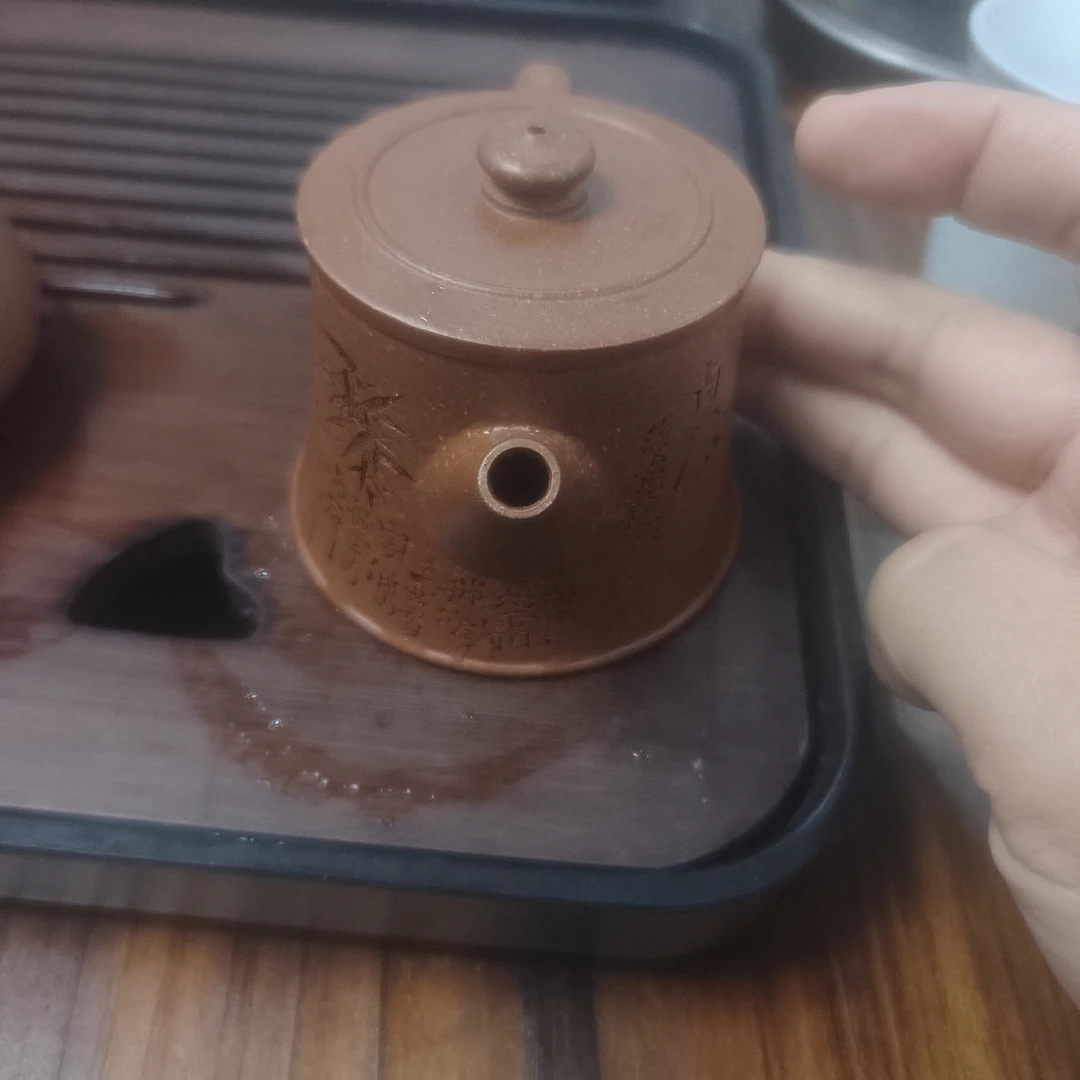 小柱础，红将坡泥制作