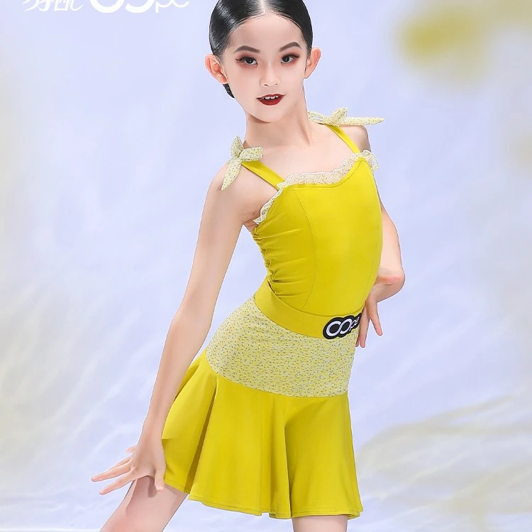 OOPE 舞配少儿童舞服夏季练习服套装 WL21034