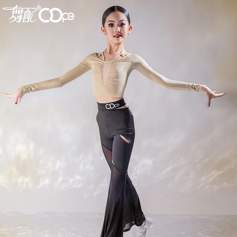 OOPE舞配舞服春季新款浅色长袖长裤套装新款   ----WL41201