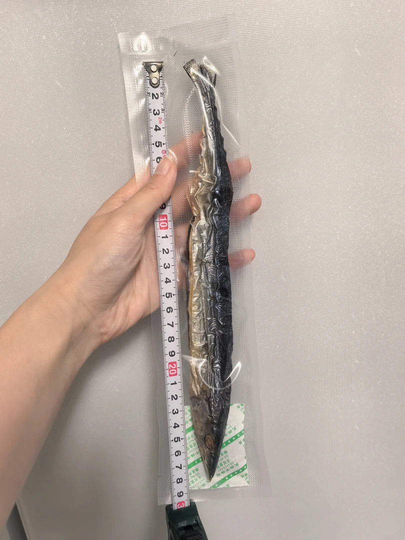 晴天家烘干秋刀鱼30cm手工宠物猫狗零食美毛