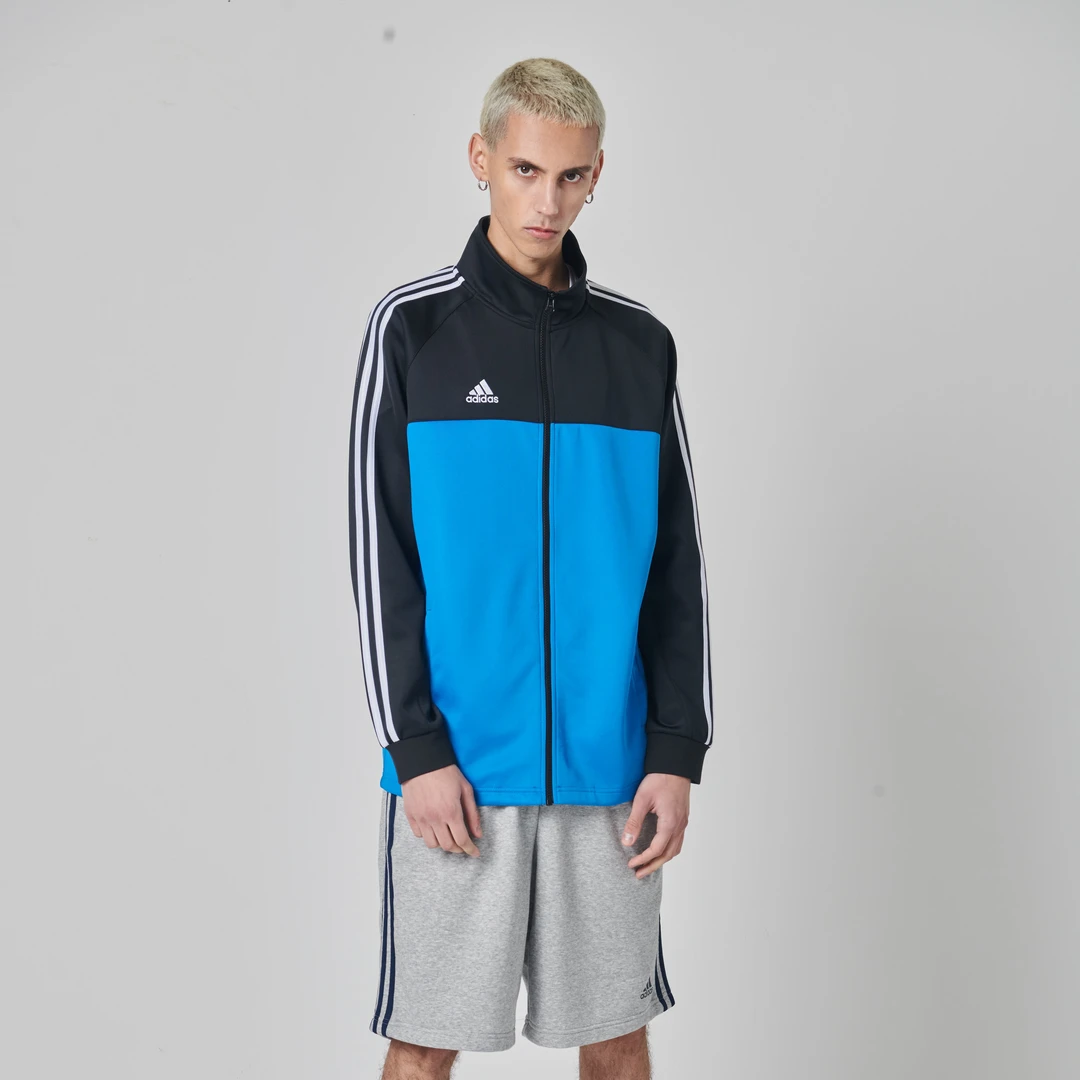 【阿迪官方正品】情侣外套男春秋季新款立领夹克运动服TR60J1