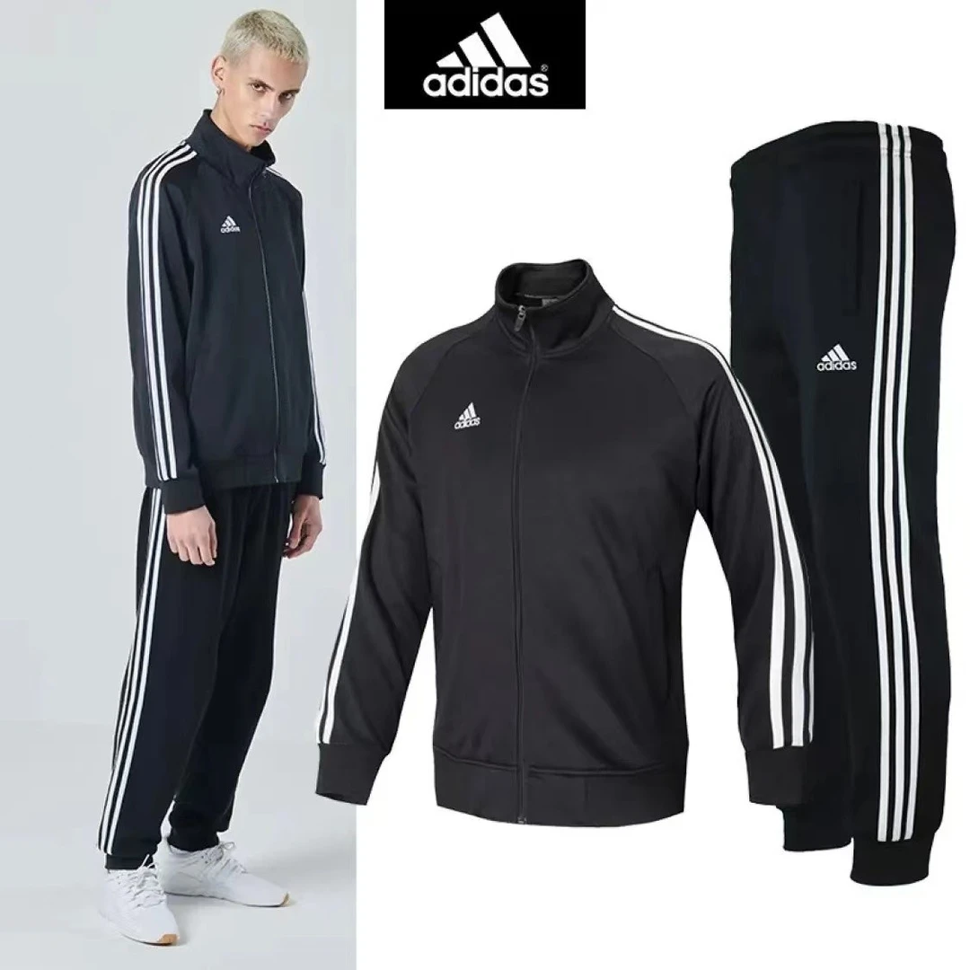【阿迪官方正品】adidas跆拳道秋季立领长袖体育外套长裤套装TR30JR