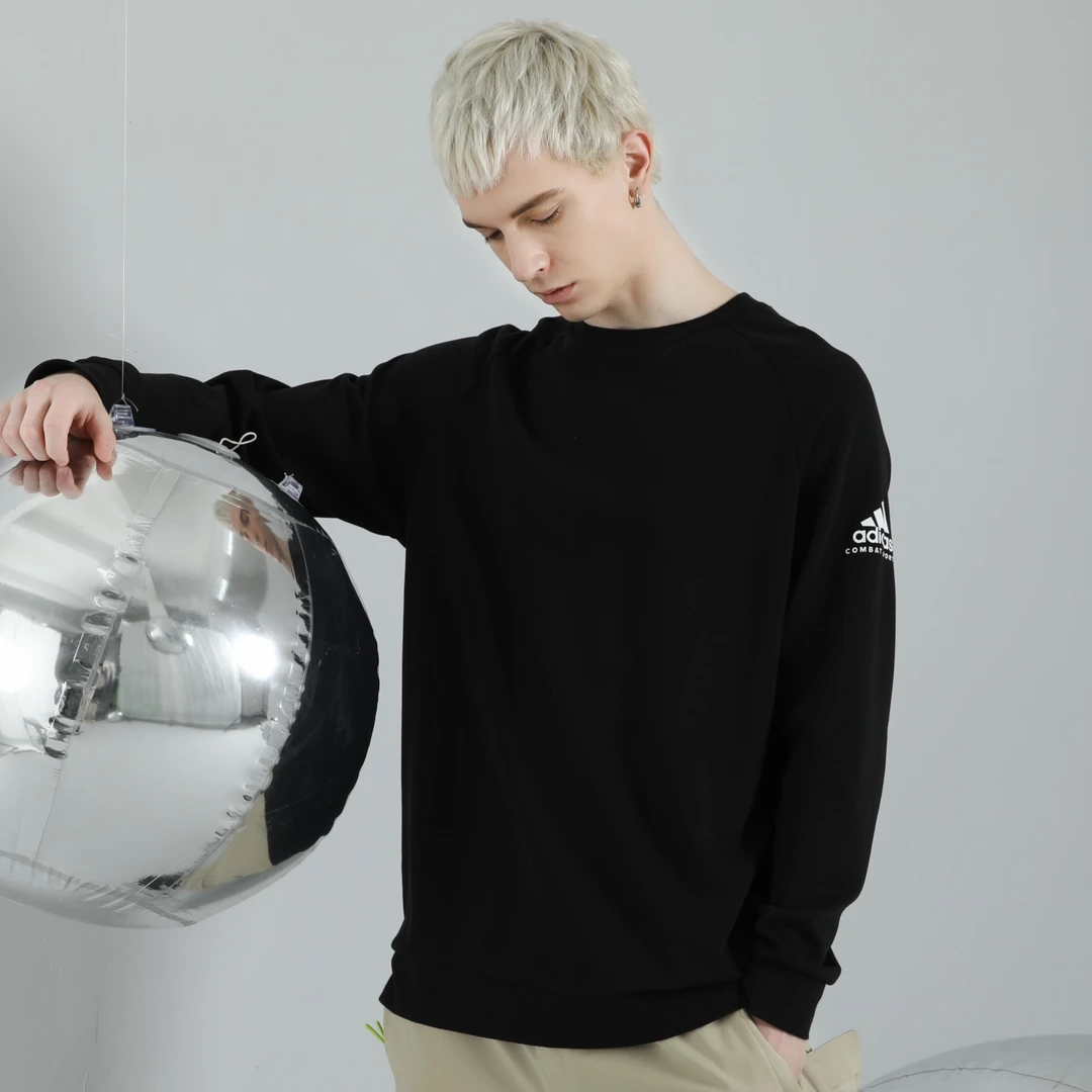 【阿迪官方正品】adidas/阿迪达斯新款运动休闲长袖百搭圆领卫衣