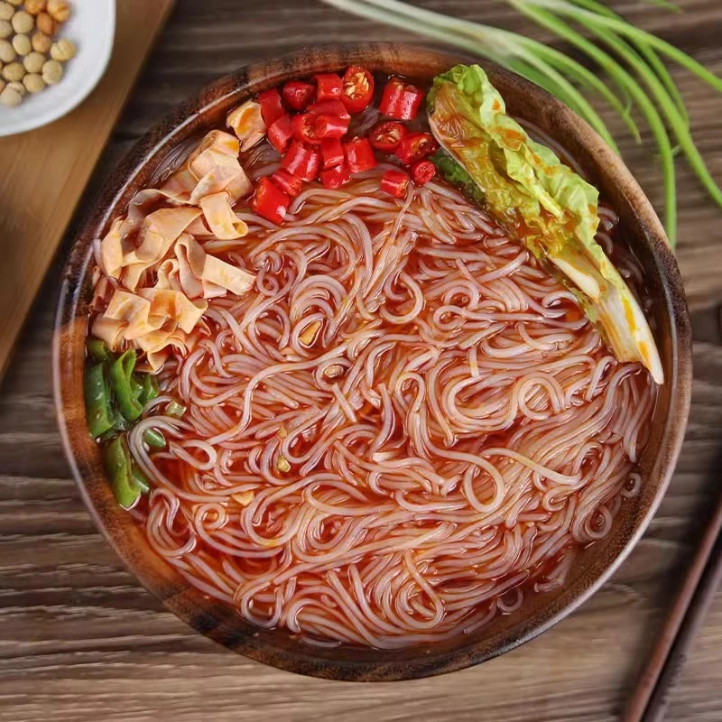 稻花香非油炸速食重庆酸辣粉酸菜酸辣粉6桶装整箱鲜香冲泡美味