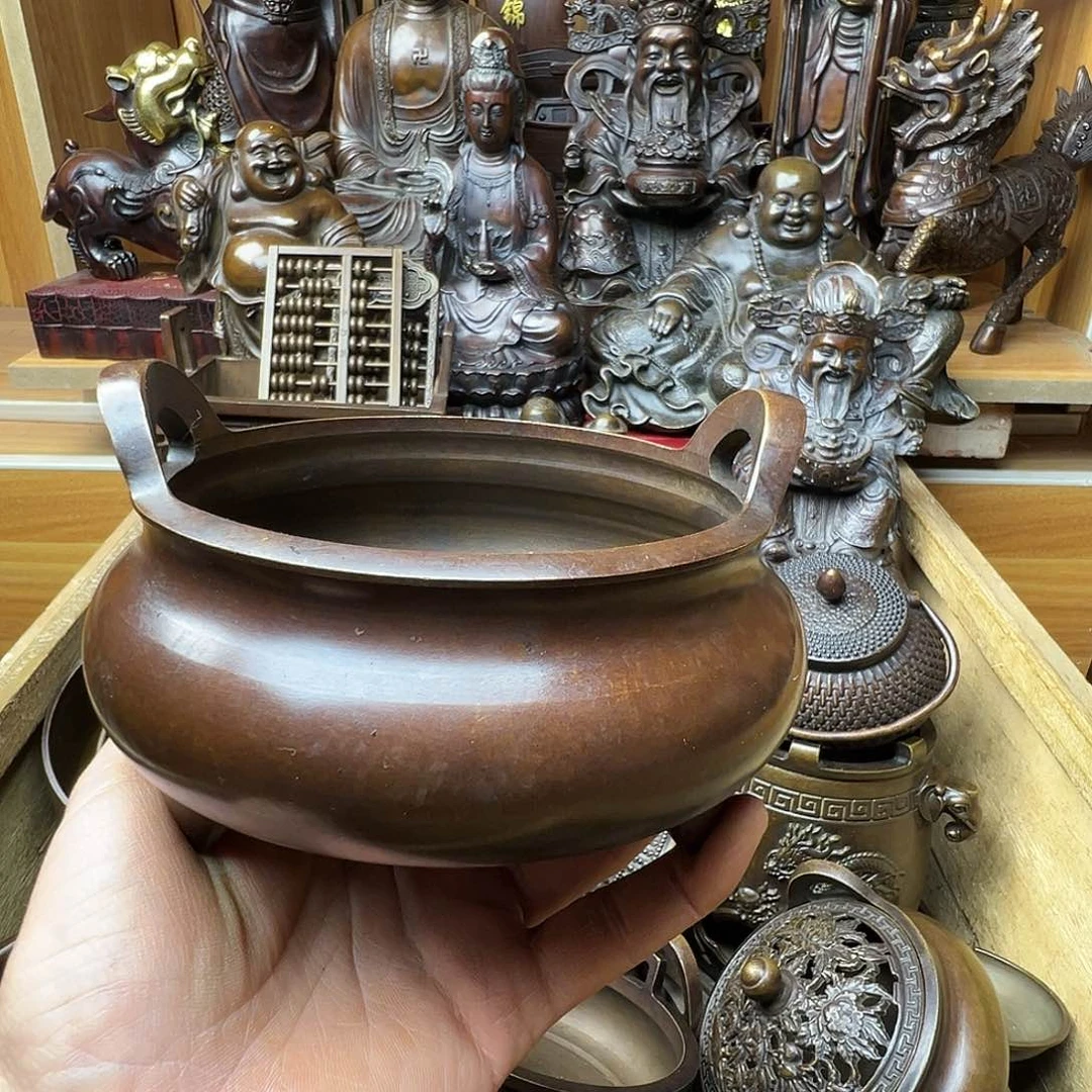 香炉铜摆件铜工艺品