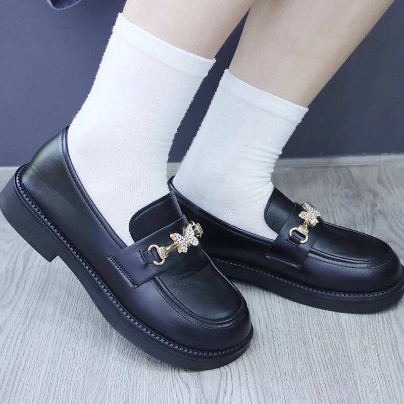 新款秋季上新乐福鞋休闲百搭平底鞋时尚潮流软底女鞋SC-073