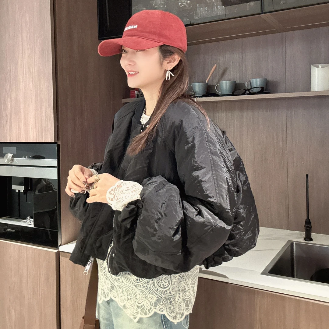 【大小姐家】欧韩货韩版花苞羽绒服516405