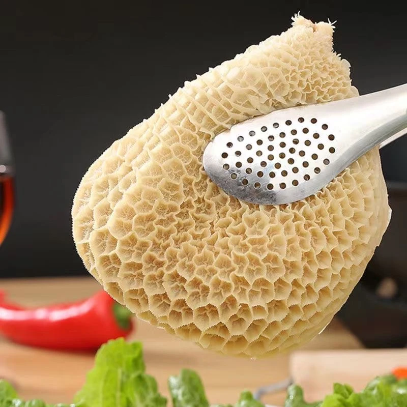 新鲜金钱肚蜂窝肚半熟无添加0.5斤起毛肚牛肚牛毛肚5斤装牛肚毛肚