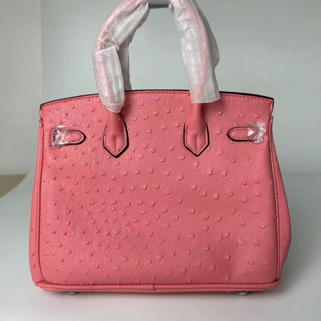 【现货小裴】手提包轻奢时尚休闲百搭女士手拎包单肩鸵鸟BOK