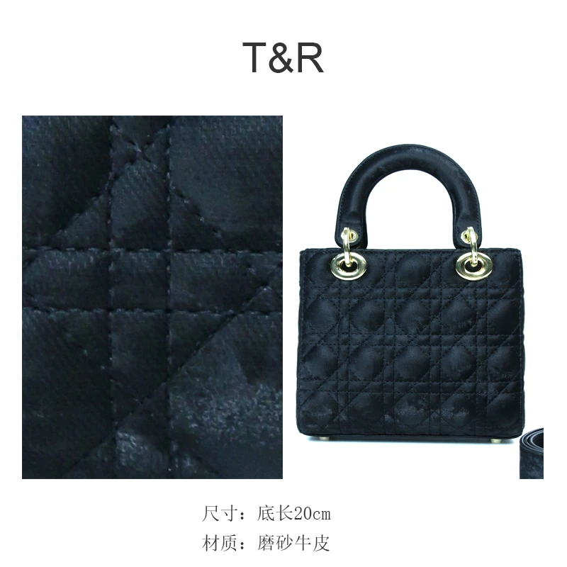 MM原创设计--高定女包手提斜挎包#新款DF  黑色