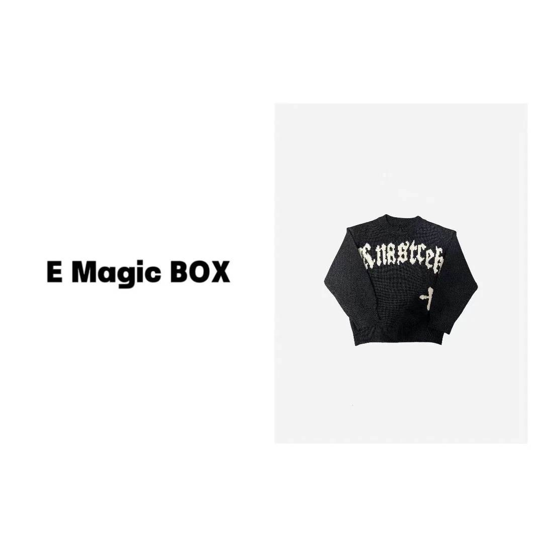 E Magic Box童装“梵文勇士”儿童限量款冬季毛衣48264