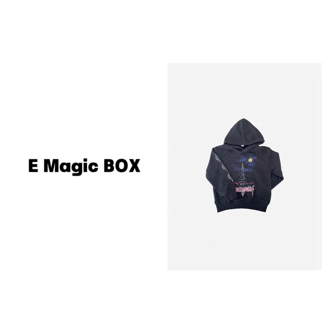 -E Magic Box童装“暗黑封面”儿童春秋季卫衣97658
