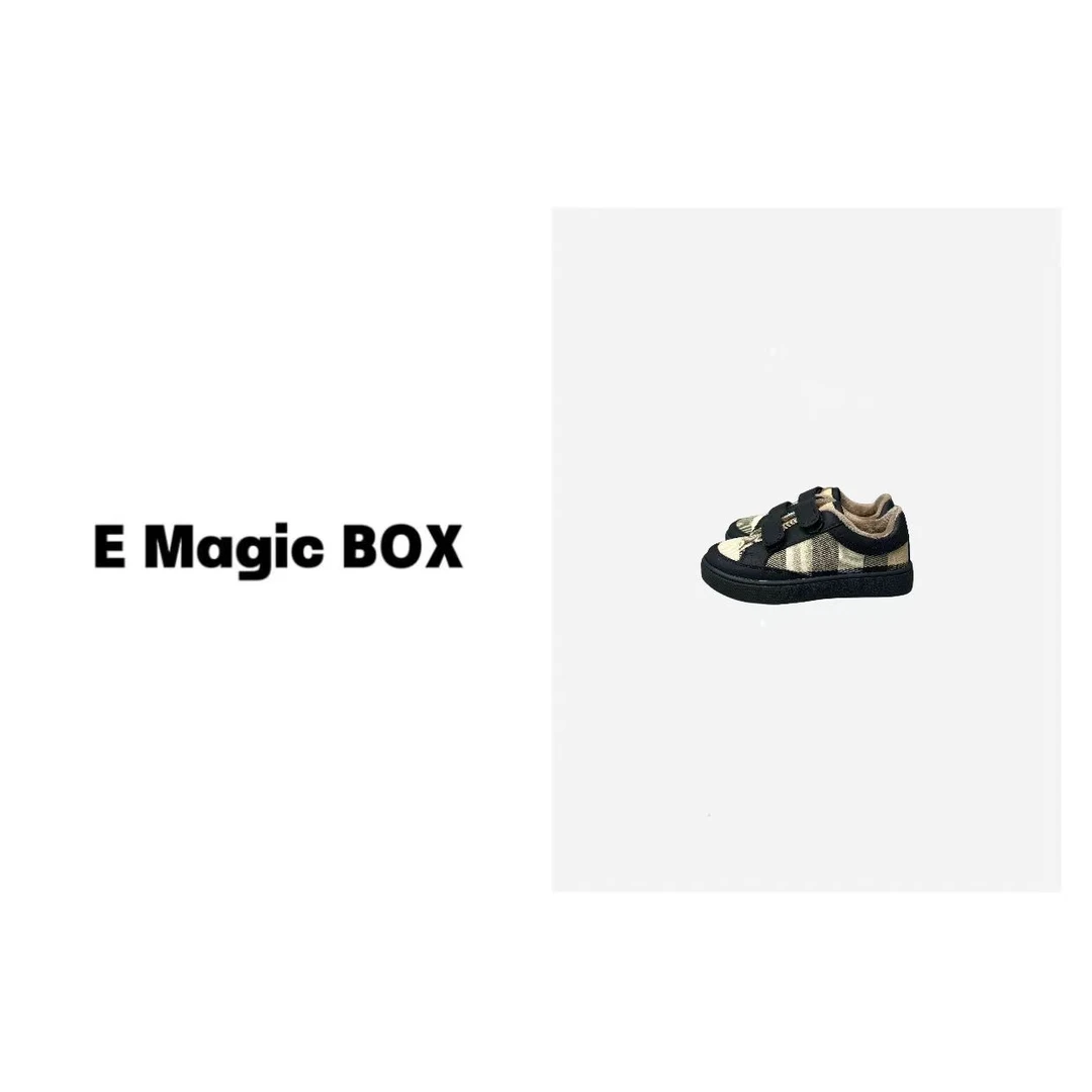 E Magic Box童装“百搭经典”儿童限量款加绒运动鞋1030