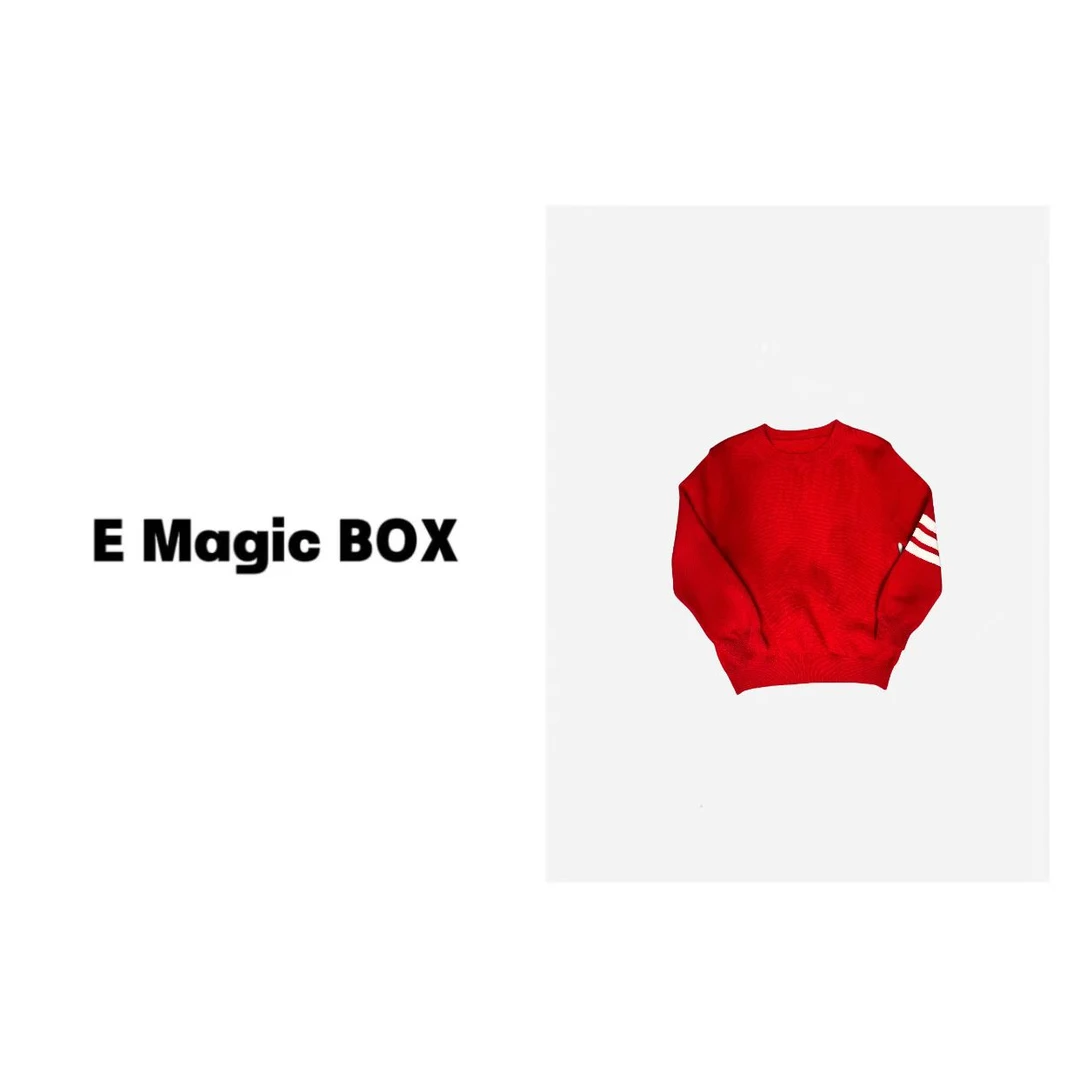 E Magic Box童装“喜气满满”儿童限量款冬季毛衣90737