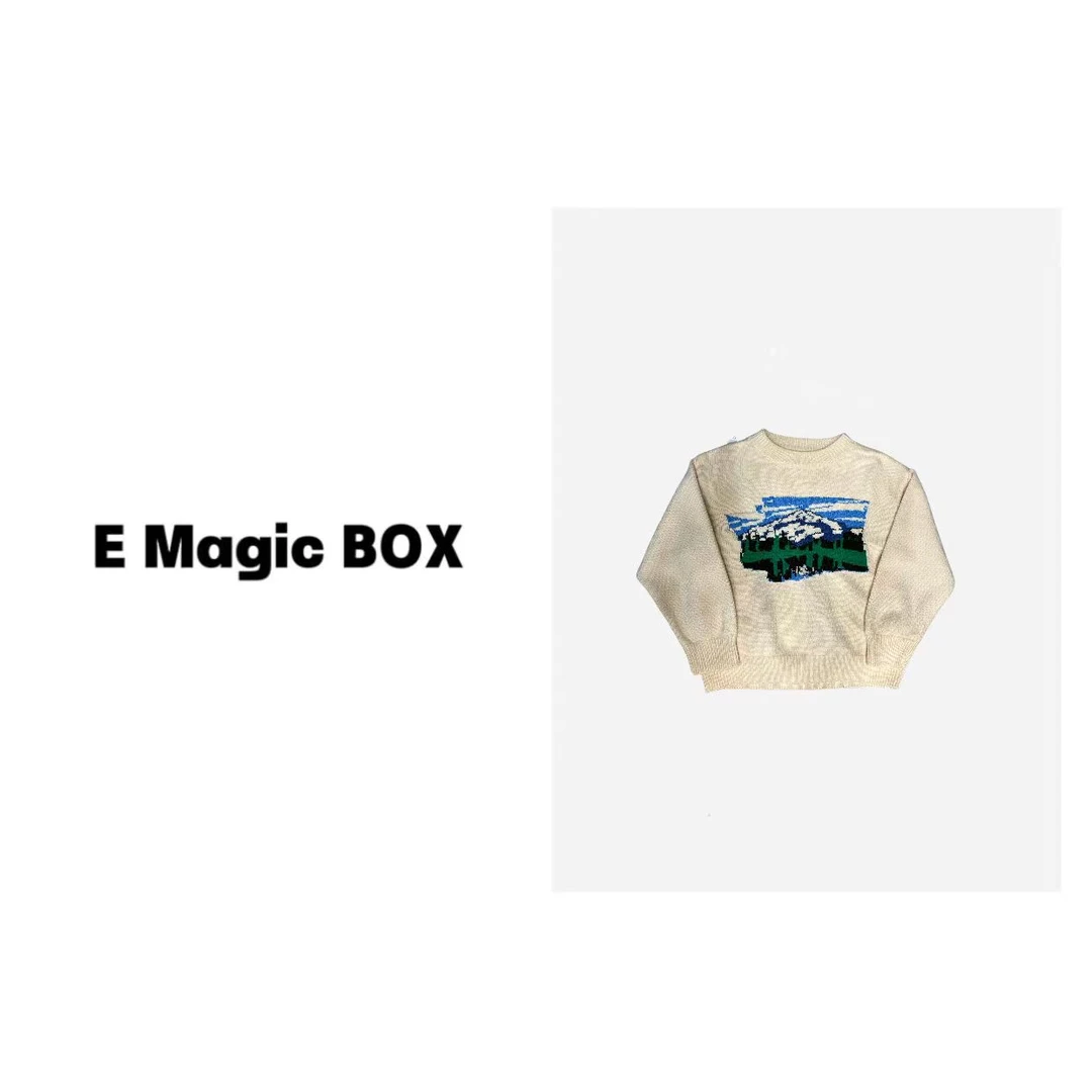 E Magic Box童装“冰山一角”儿童限量款冬季毛衣75326