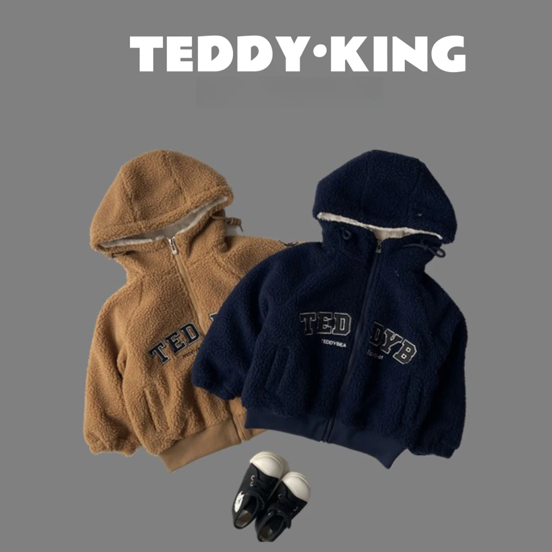 【Teddy King】2023冬 中小童 韩版 新款 毛毛外套  TXB231256