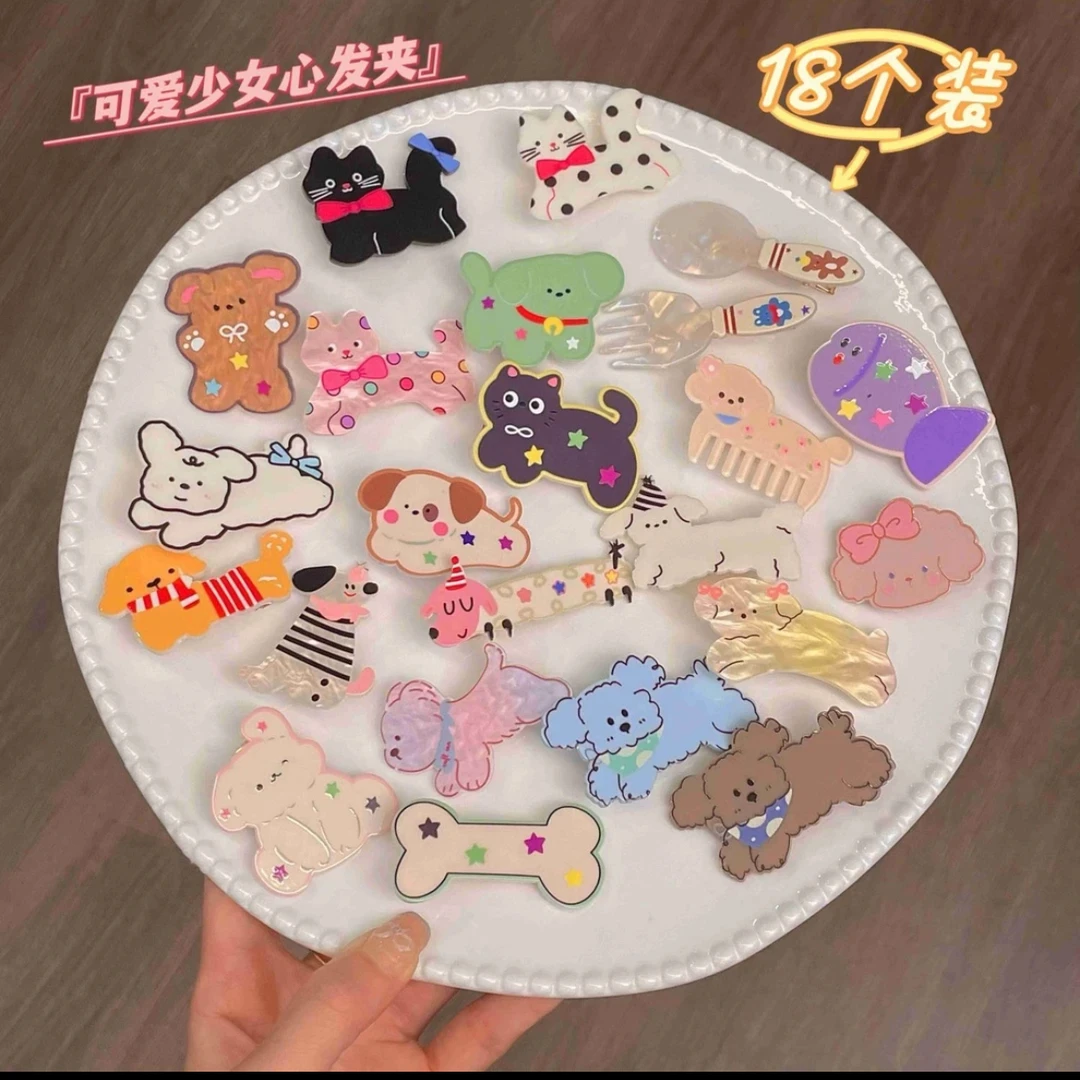 卡通可爱发夹diy
