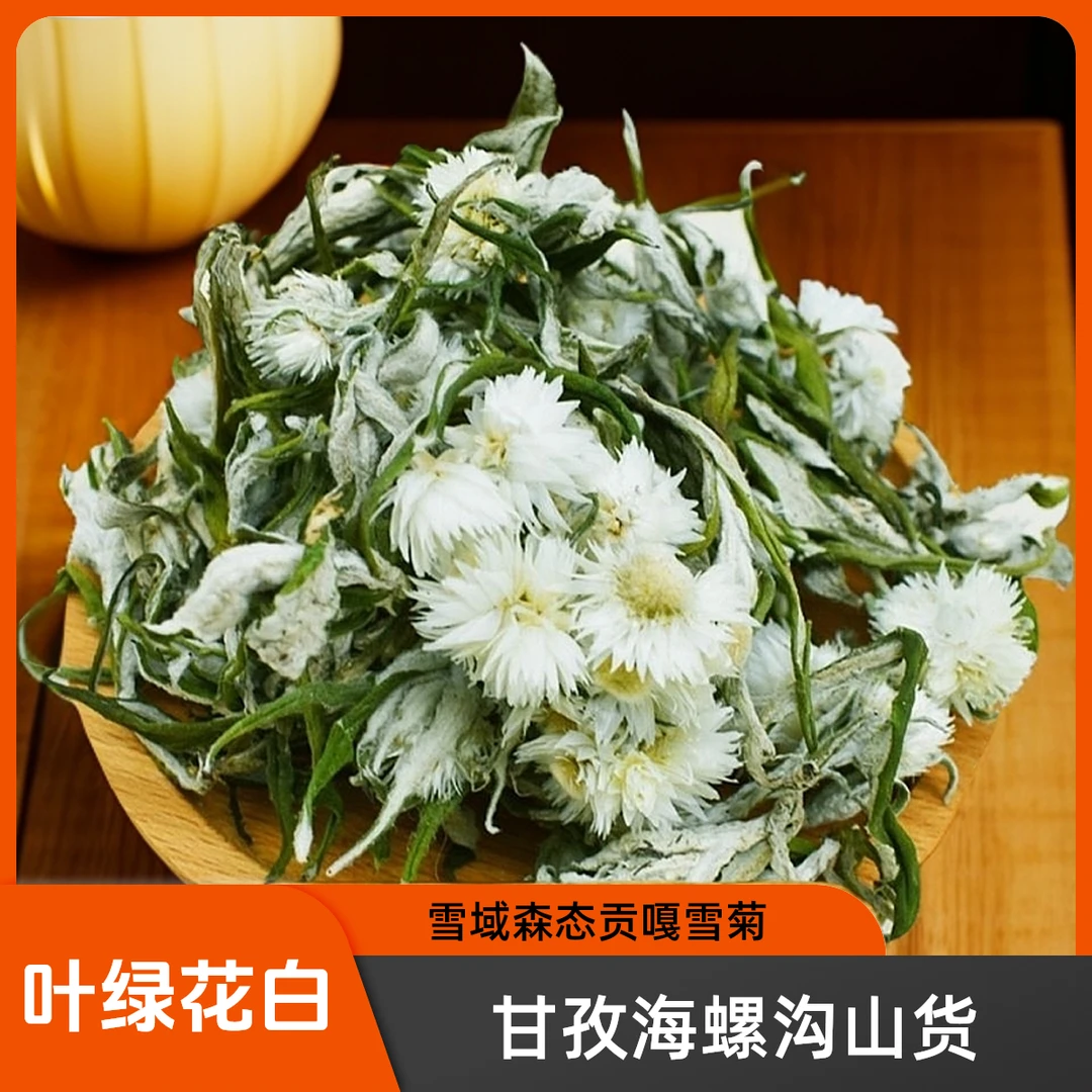 【现收甘孜山货】海螺沟冰川雪菊花25g 自然生长 发顺丰！