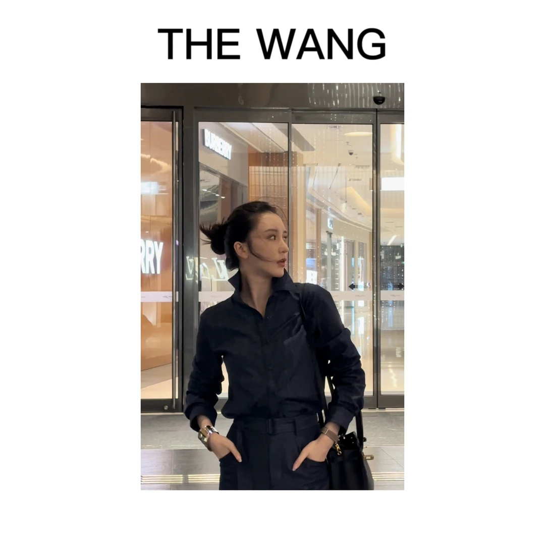 【DAWANG】减龄复古| 盐系穿搭美式复古牛仔衬衫