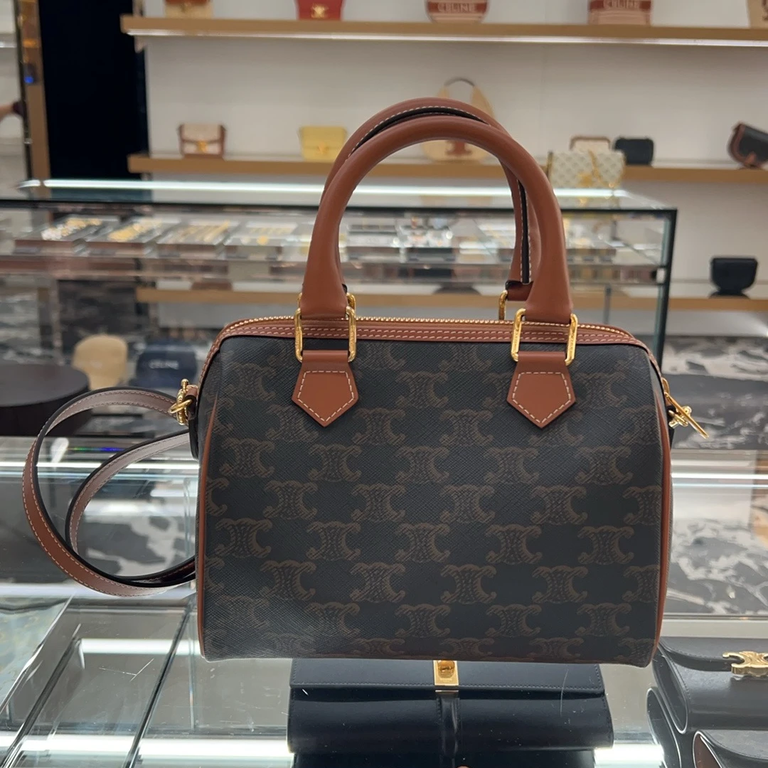 全新未使用 Celine/思琳 celine老花波士顿