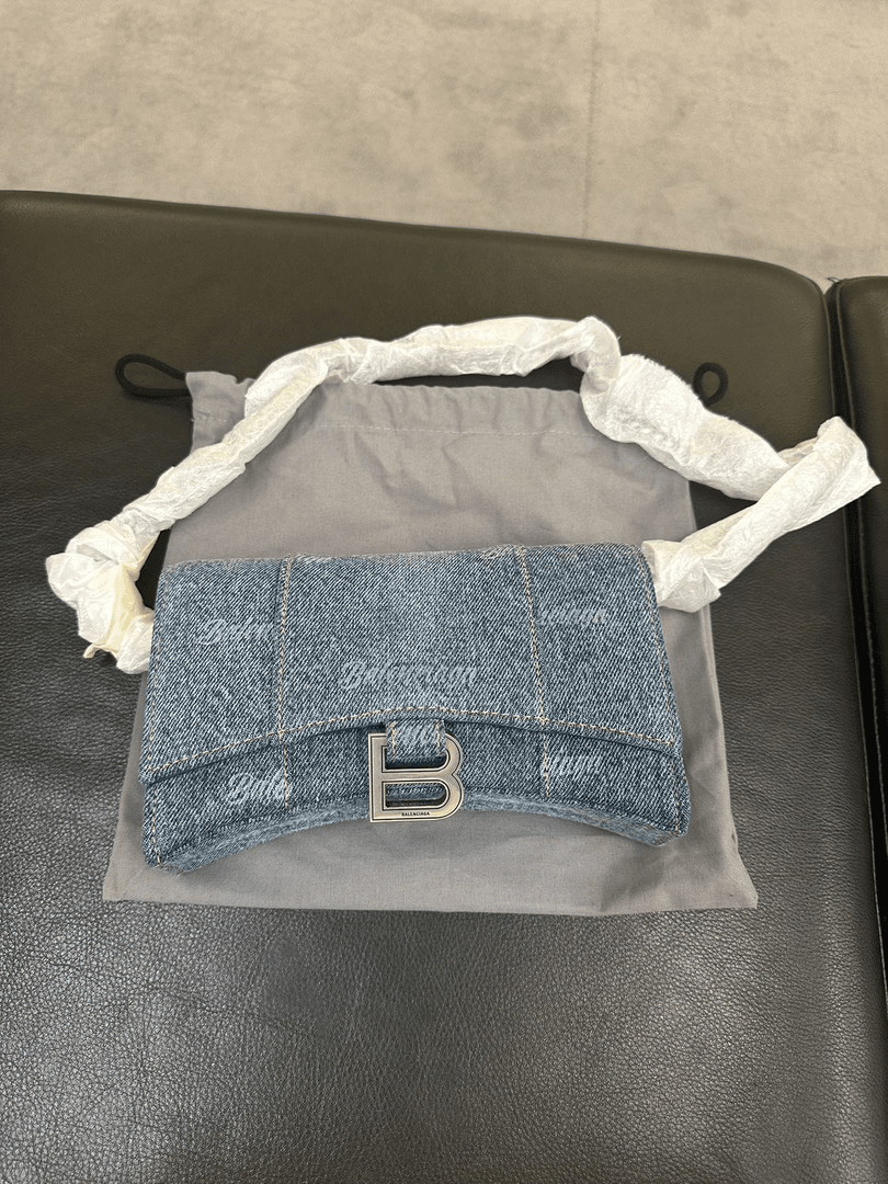 全新未使用 Balenciaga/巴黎世家 巴黎世家牛仔woc折款