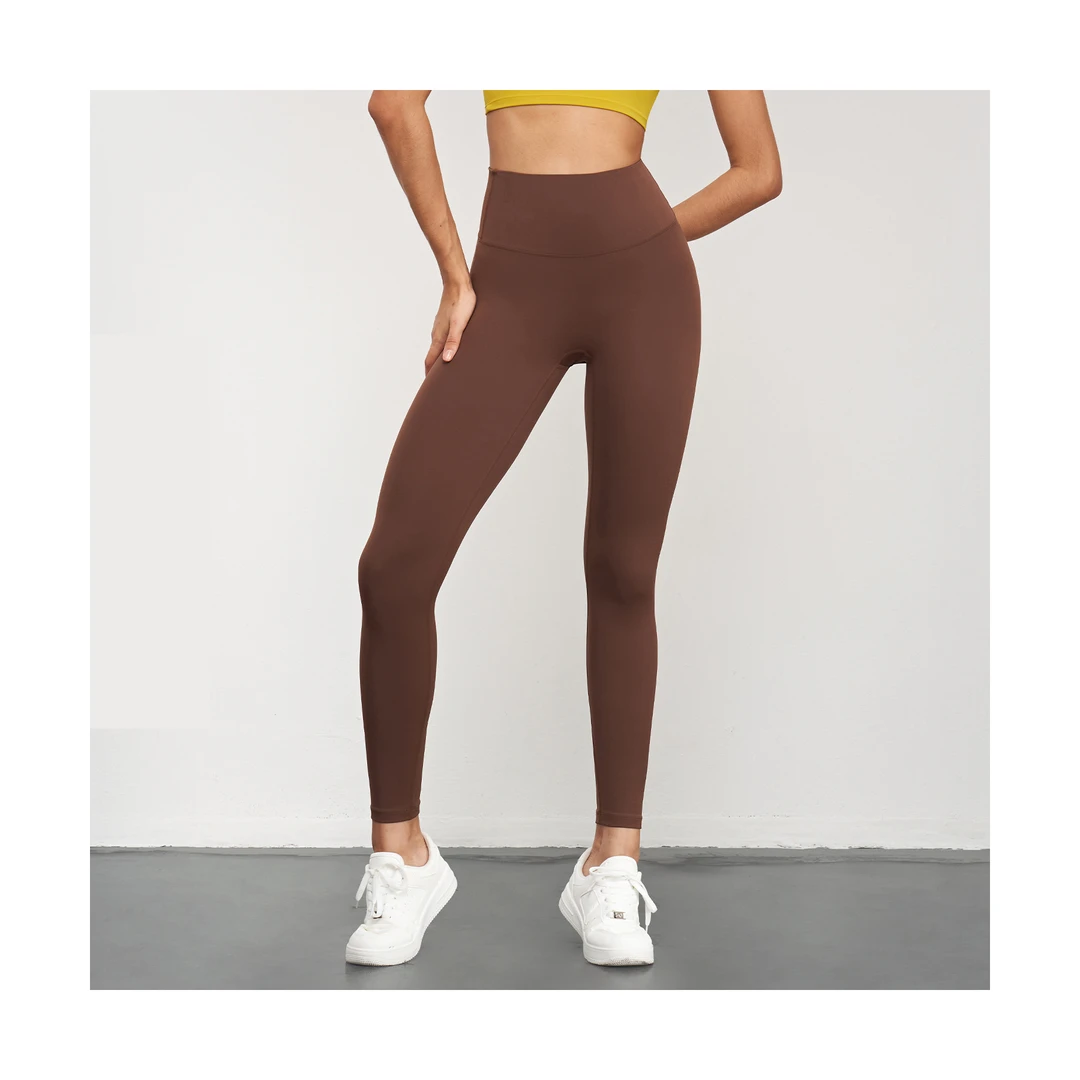 【抗菌裸感】Z-13583瑜伽裤女小个子长裤高腰提臀外穿运动健身裤