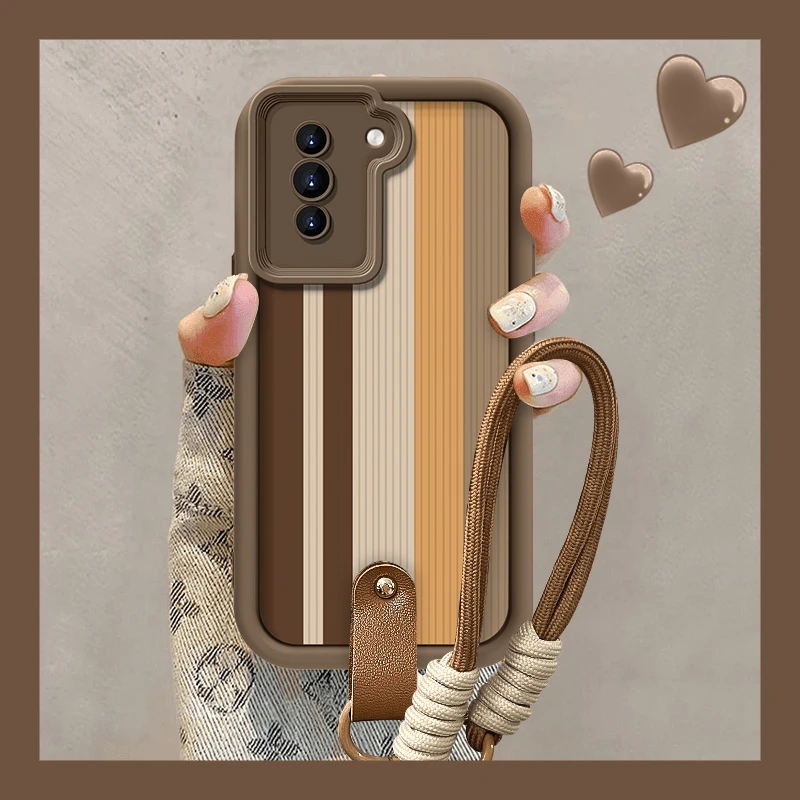 适用于华为nova10Pro竖条纹手机壳天眼阶梯全包硅胶防摔个性女款