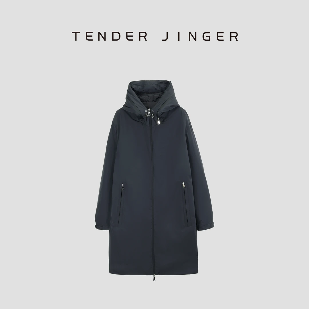 Tender Jinger【男士】冬季中长款休闲40D胆布鹅绒服 T2410BXS16942
