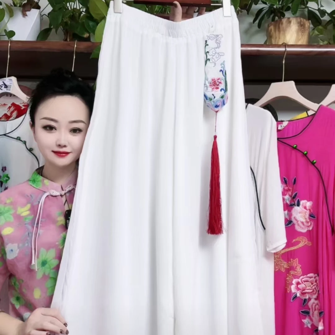 2032仙仙 阔腿裤 显瘦时尚 宽松气质百搭