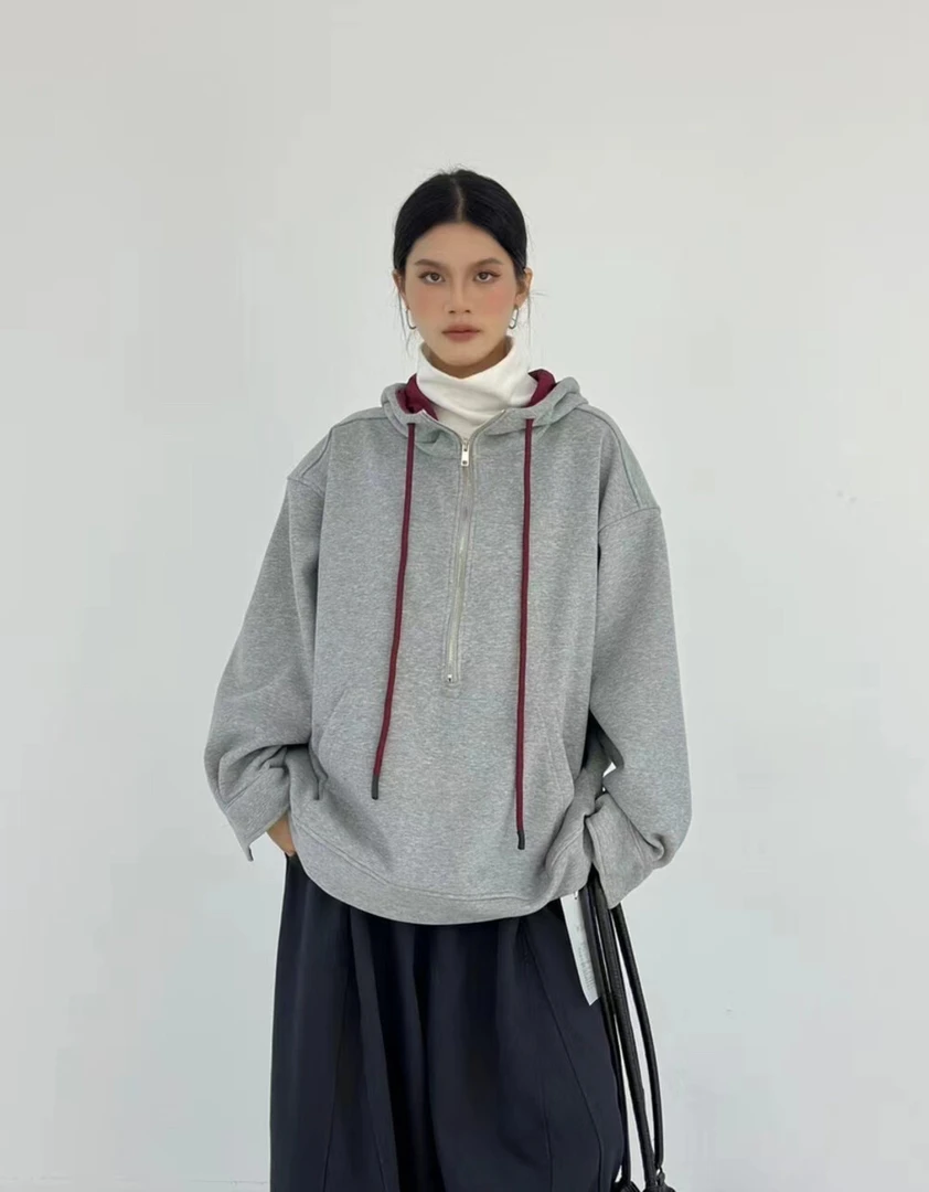 设计师款加绒卫衣
