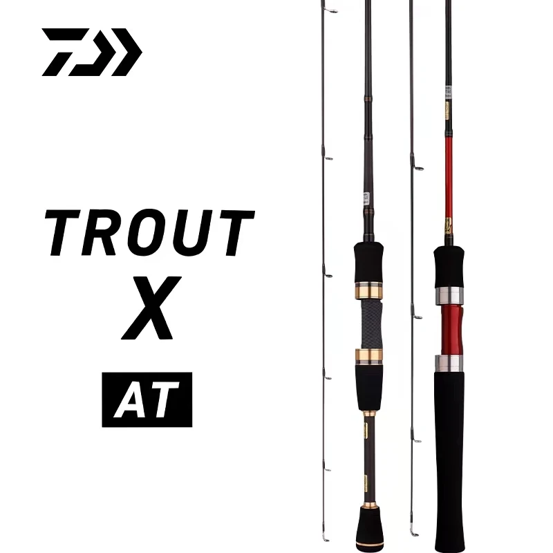 DAIWA/达亿瓦新款TROUT X AT鳟鱼竿马口微物竿高碳轻量路亚竿钓鱼
