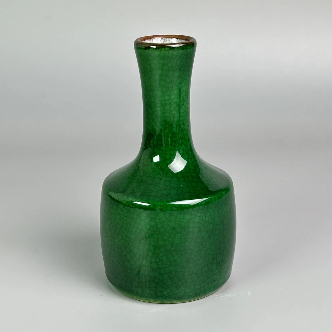 WYTDSY2006-00513Q清代郎绿摇铃尊