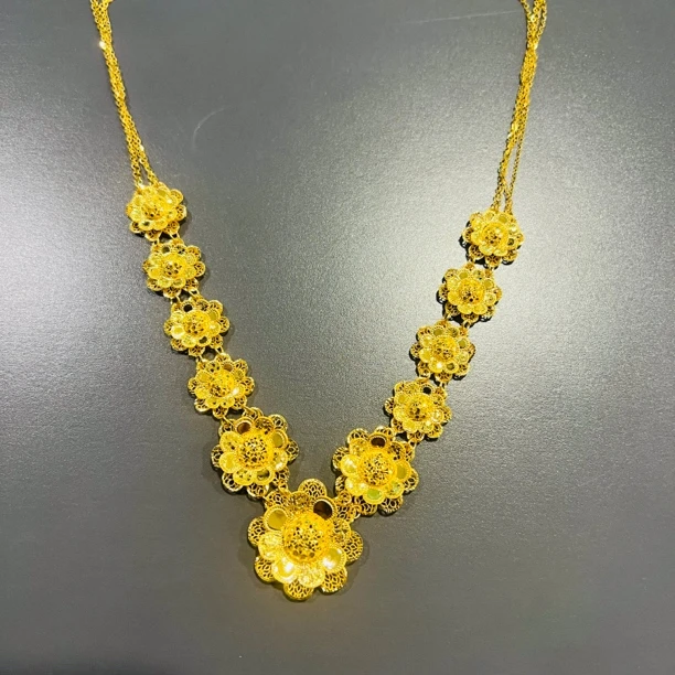 A播 26.40g足金999项链d