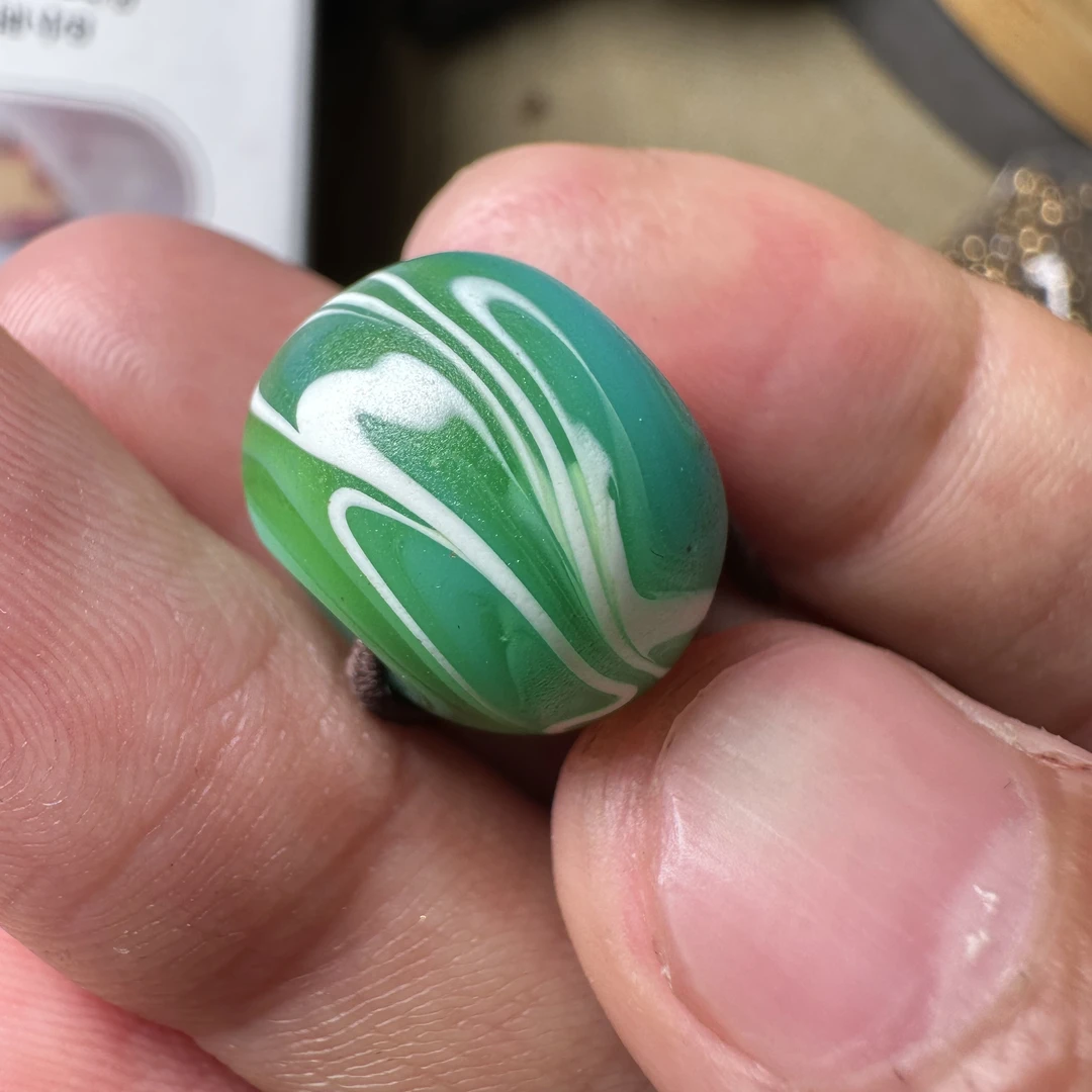 配饰珠子搭配大尺寸