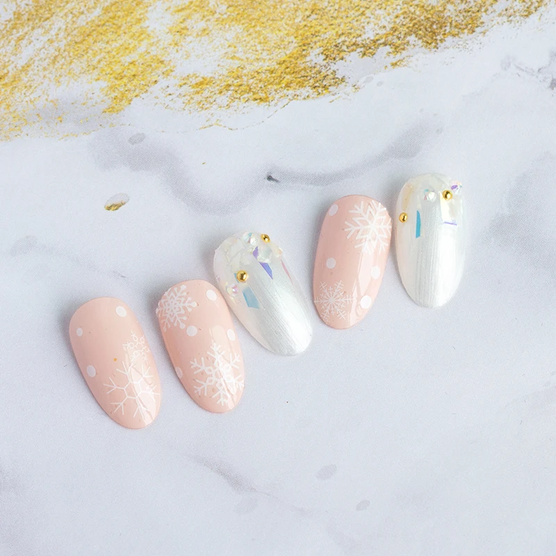 改  希妹美甲雪花贴纸