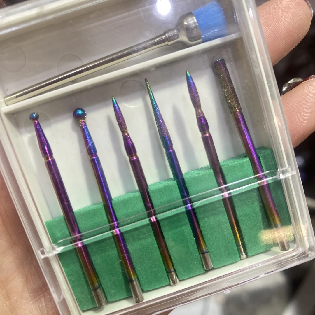 改  希妹美甲前置处理7件套打磨头