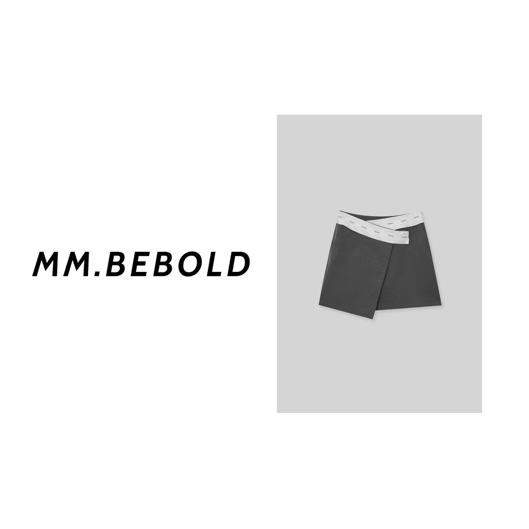 【老刘精选】交叉式不规则半身裙MQJ1835