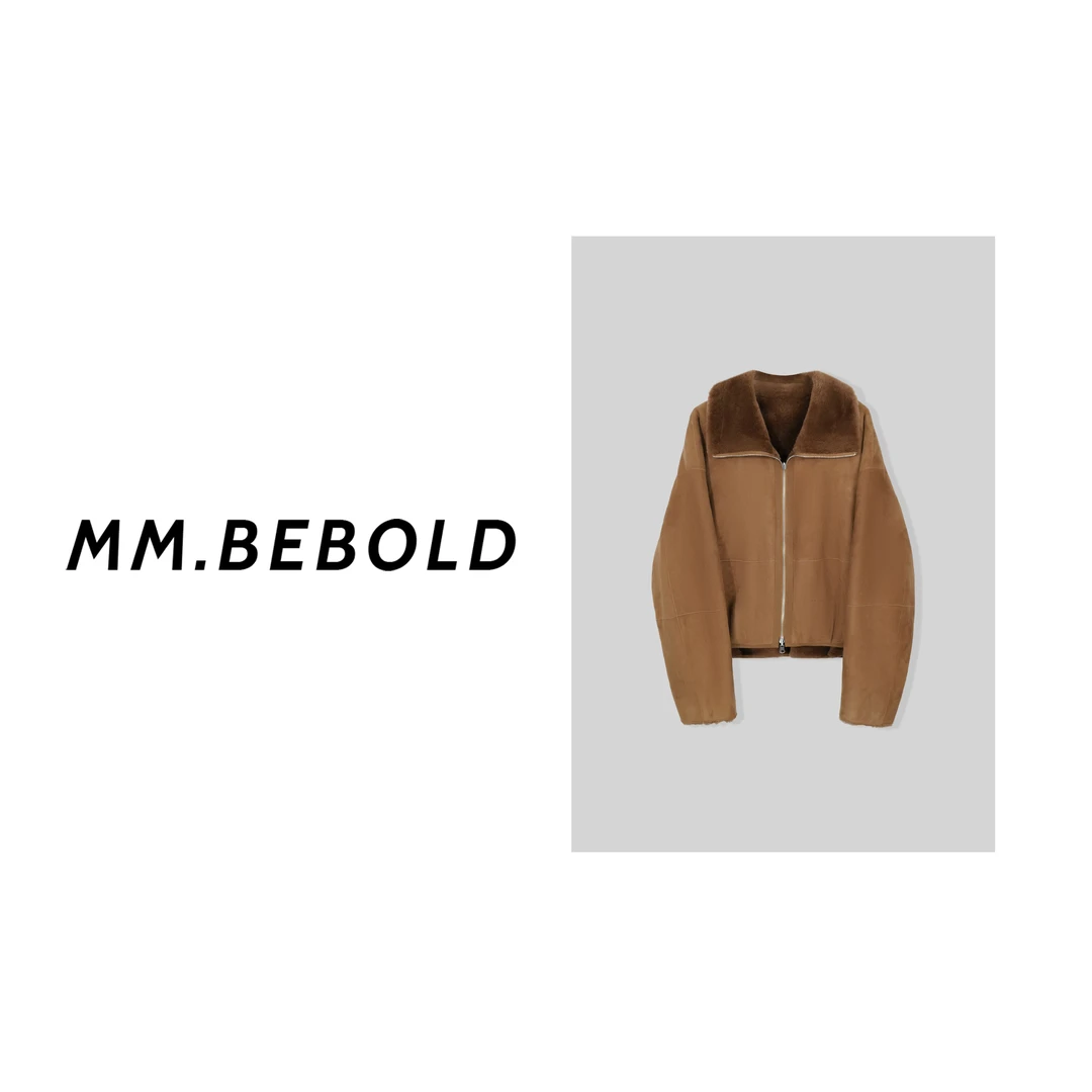 【妙姐精选】正反极简皮毛外套GM600