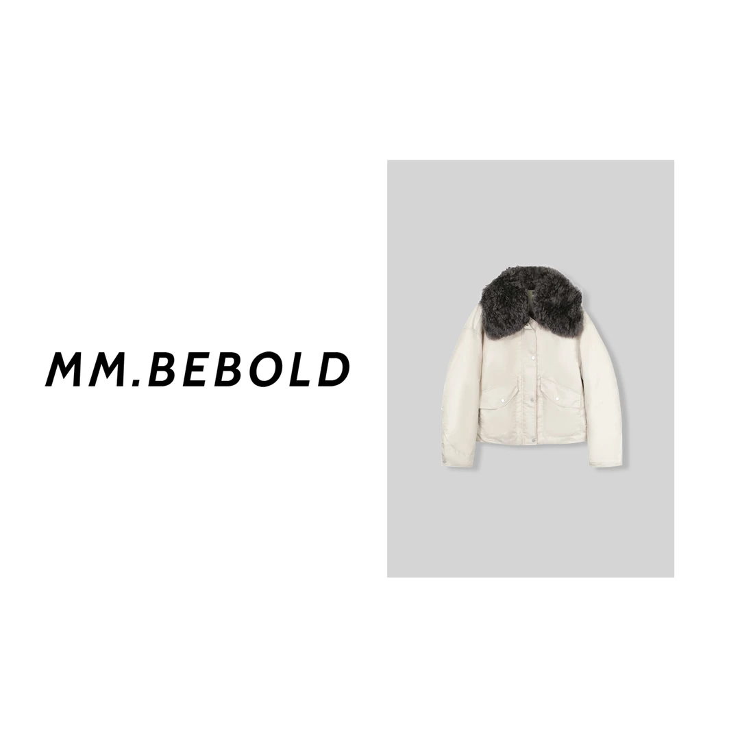 【妙姐精选】毛领保暖休闲羽绒外套MO481-1