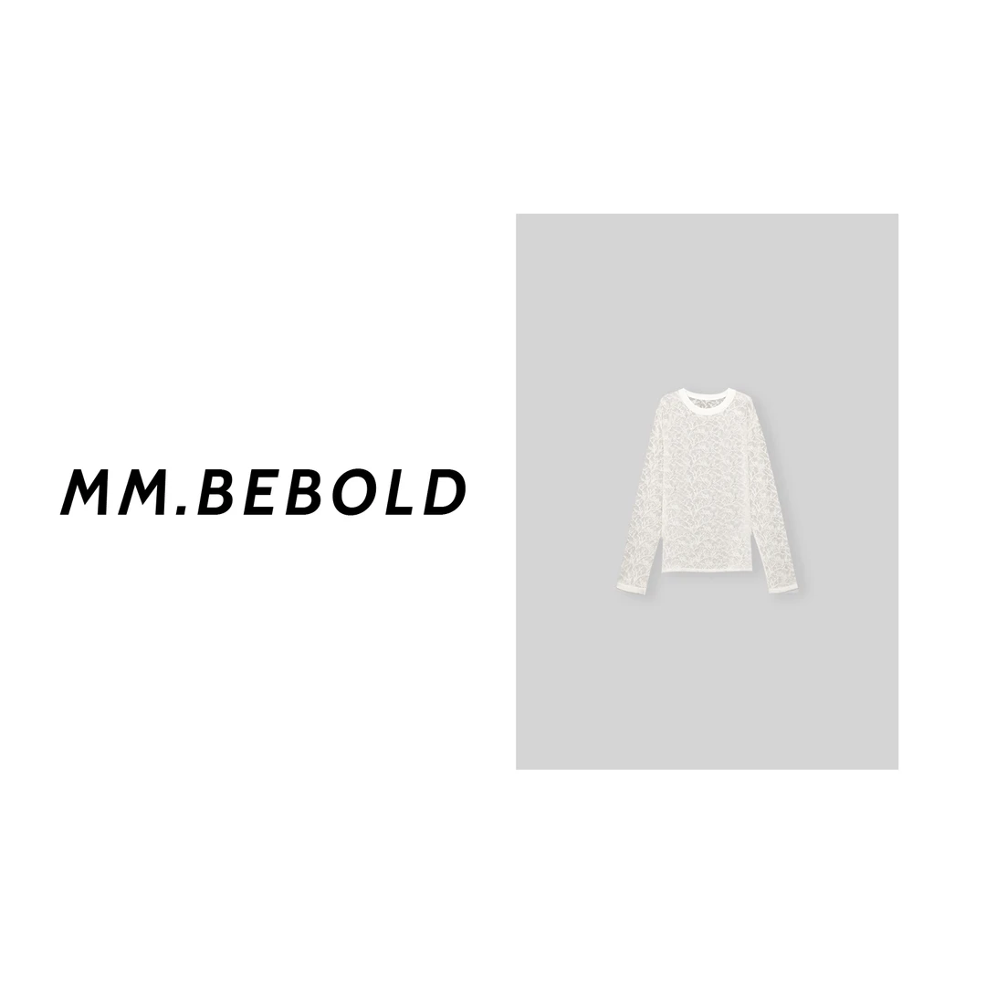 【妙姐精选】镂空蕾丝打底衫LZ10388