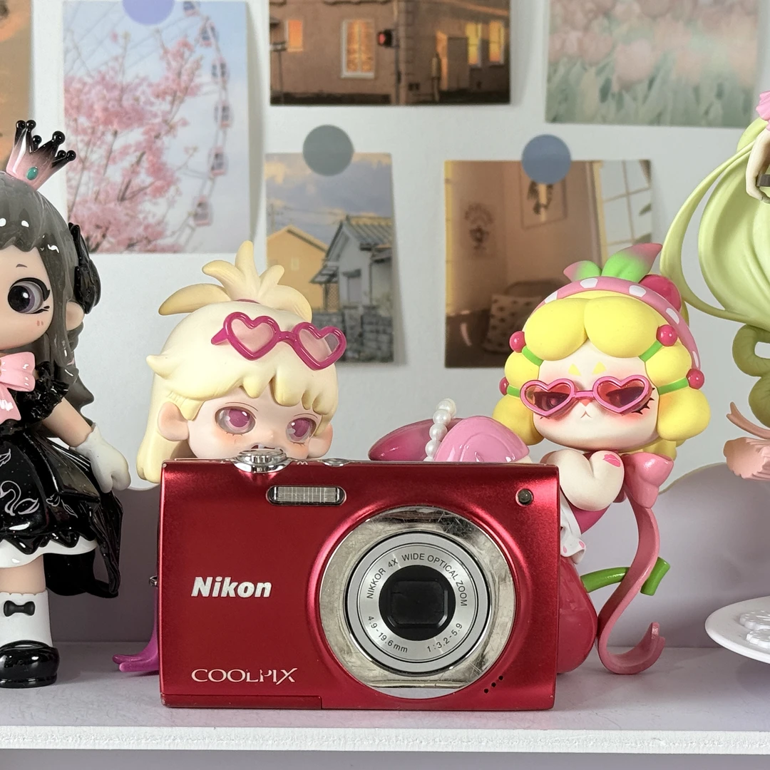 9新 Nikon/尼康 十二数码 尼康S2500复古CCD包配件