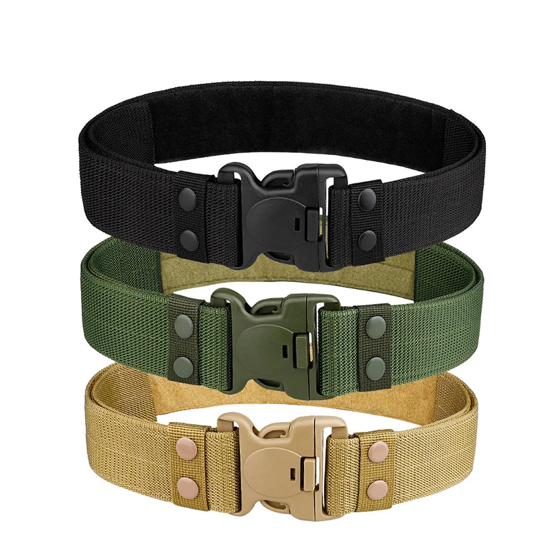 5.5cm宽外腰带战术腰带特种腰带军训保安作训战术腰带