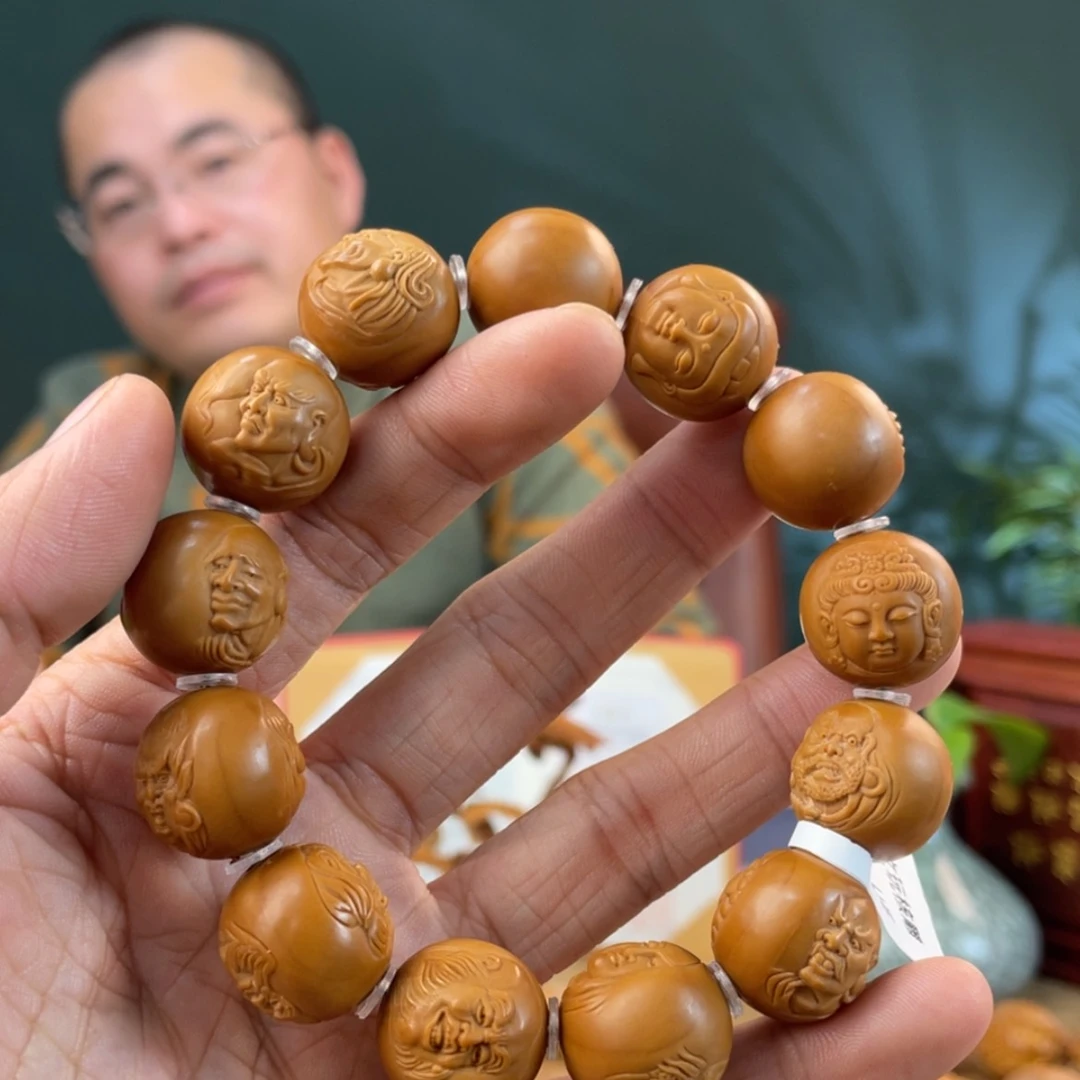 【闪购商品】橄榄核手串刘*
